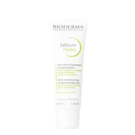 Bioderma - Sebium Hydra - Hydratačný a upokojujúci krém pre aknóznu pleť - 40ml