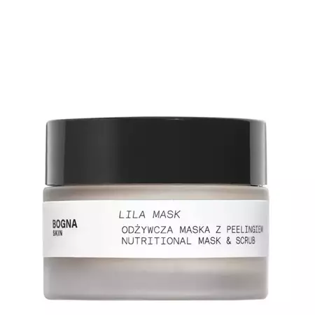 Bogna Skin - Lila Mask - Nutritional Mask&Scrub - Vyživujúca maska ​​s peelingom - 50 ml