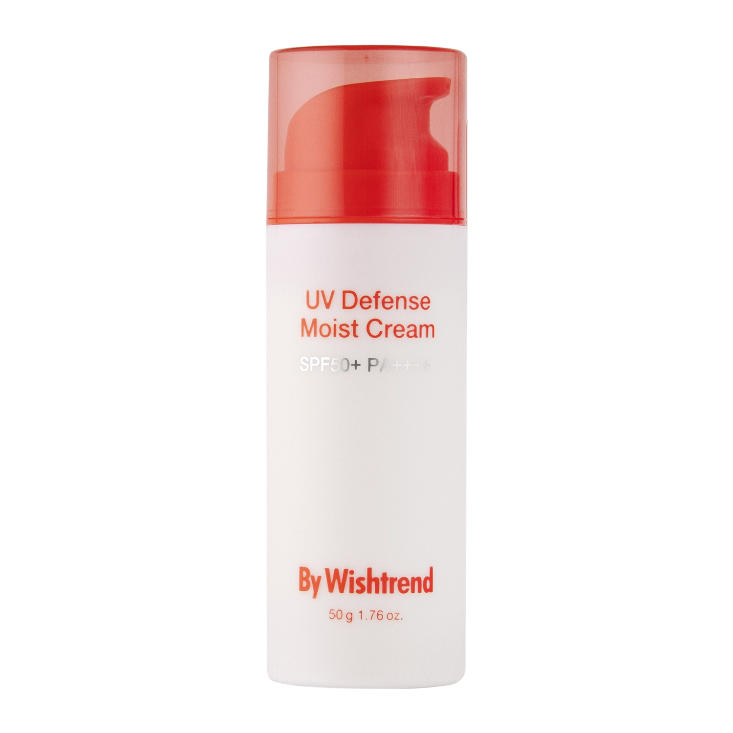 By Wishtrend - UV Defense Moist Cream SPF 50+ PA++++ - Hydratačný SPF krém na tvár - 50 g