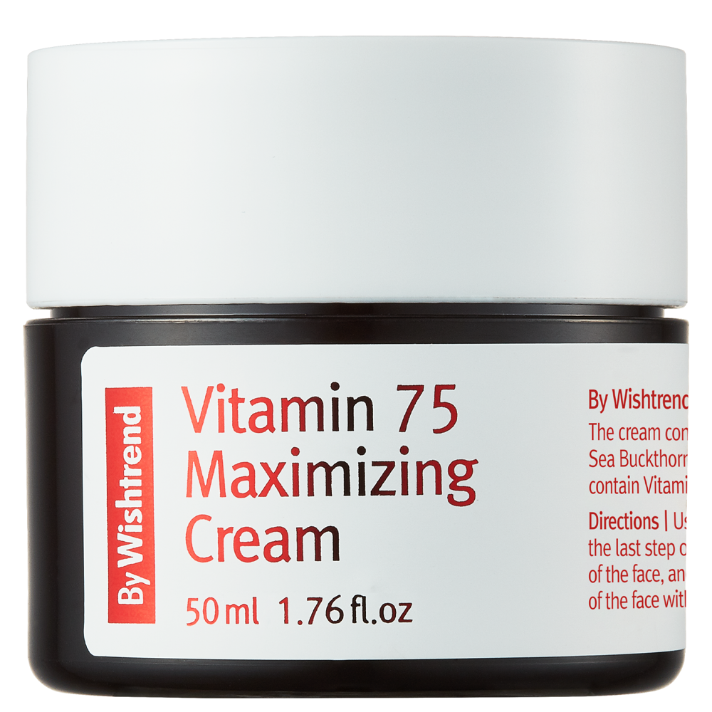 By Wishtrend - Vitamin 75 Maximizing Cream - Omladzujúci krém s extraktom z rakytníka - 50 ml