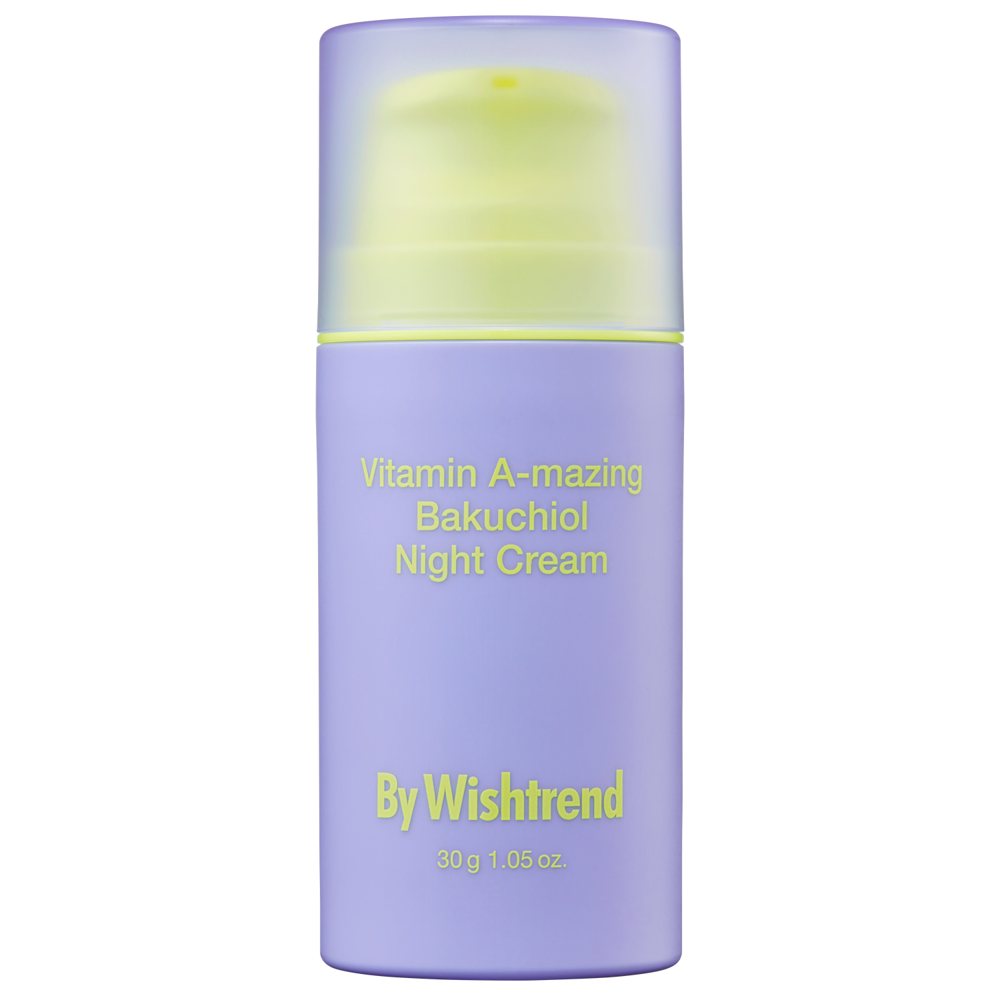 By Wishtrend - Vitamin A-mazing Bakuchiol Night Cream - Nočný krém s vitamínom A a bakuchiolom - 30 ml