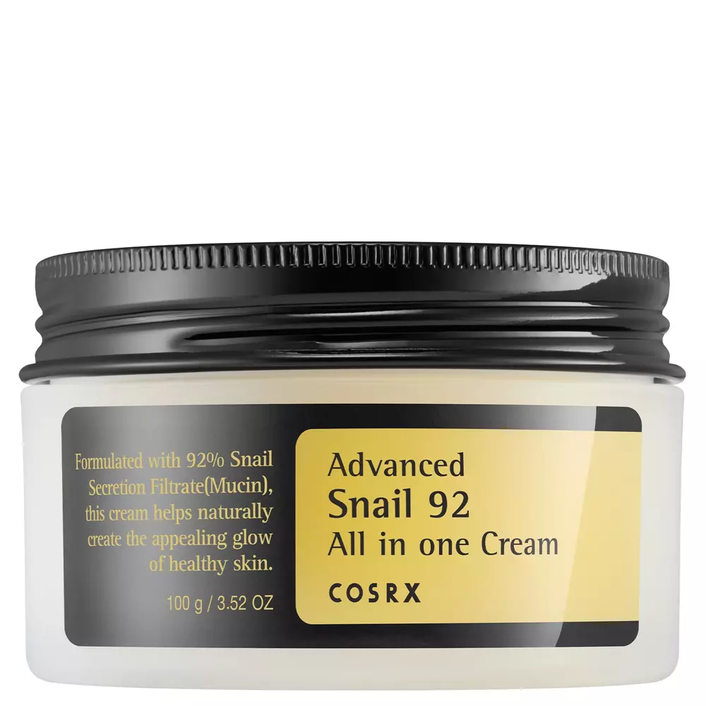 COSRX - Advanced Snail 92 All in One Cream - Multifunkčný krém s extraktom zo slimáka - 100g