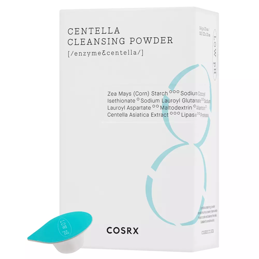 COSRX - Low pH Centella Cleansing Powder - Čistiaci enzymatický púder na pleť - 12g