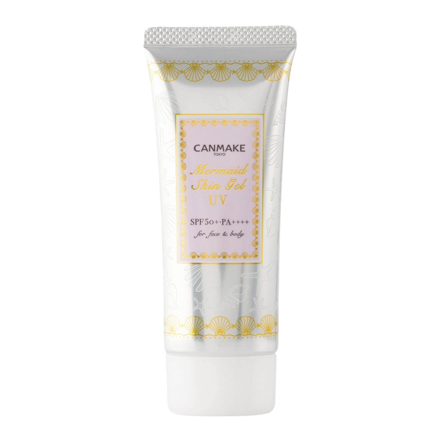 Canmake - Mermaid Skin Gel UV Sunscreen SPF 50+ PA++++ - 01 Clear - Podkladová báza pod make-up s SPF filtrom - 40g