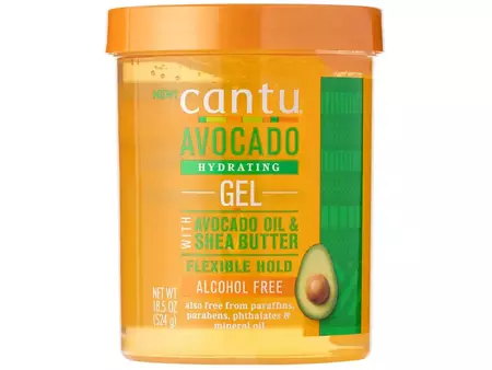 Cantu - Avocado - Hydrating Gel Flexible Hold - Zjemňujúci stylingový gél s avokádovým olejom a bambuckým maslom - 524 g