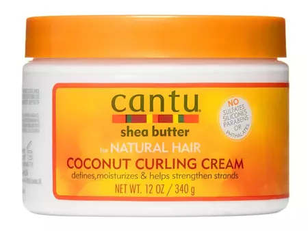 Cantu - Shea Butter - Coconut Curling Cream - Krém pre styling kučeravých vlasov - 340 g