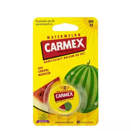 Carmex - Melón - Hydratačný balzam na pery v kelímku - Melón - 7,5 g