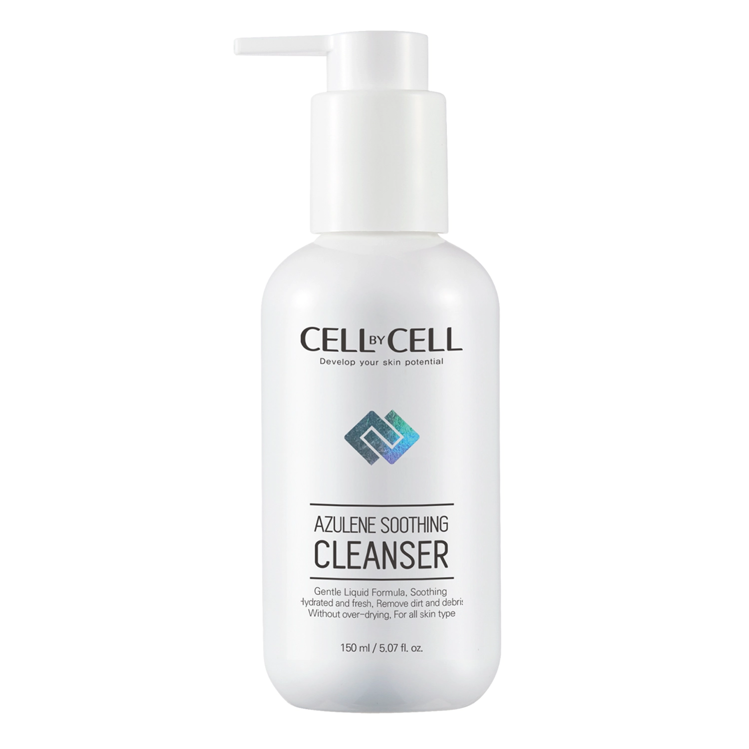 Cell by Cell - Azulene Soothing Cleanser - Upokojujúci čistiaci gél s azulénom - 150 ml