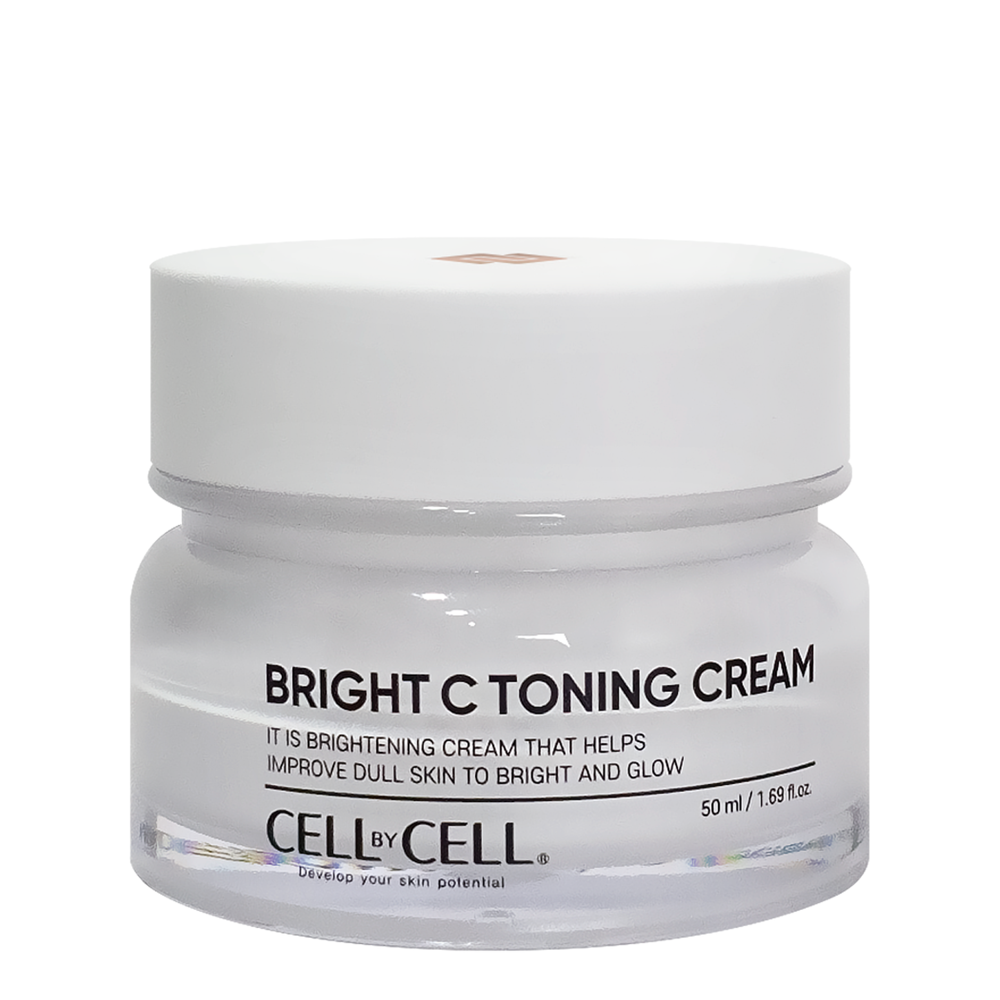 Cell by Cell - Bright C Toning Cream - Rozjasňujúci krém na tvár - 50 ml 