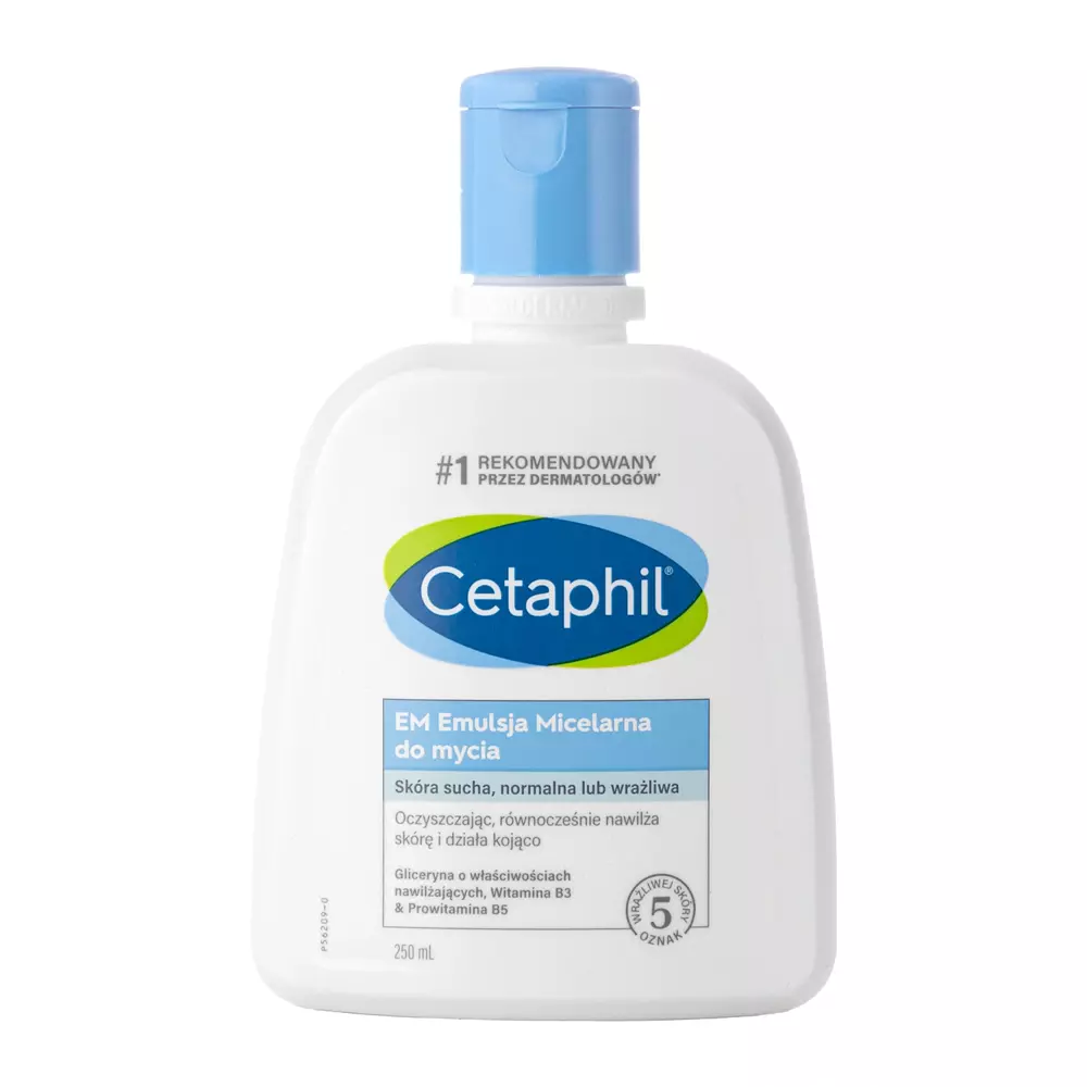 Cetaphil - EM - Hypoalergénna micelárna čistiaca emulzia - 250ml 