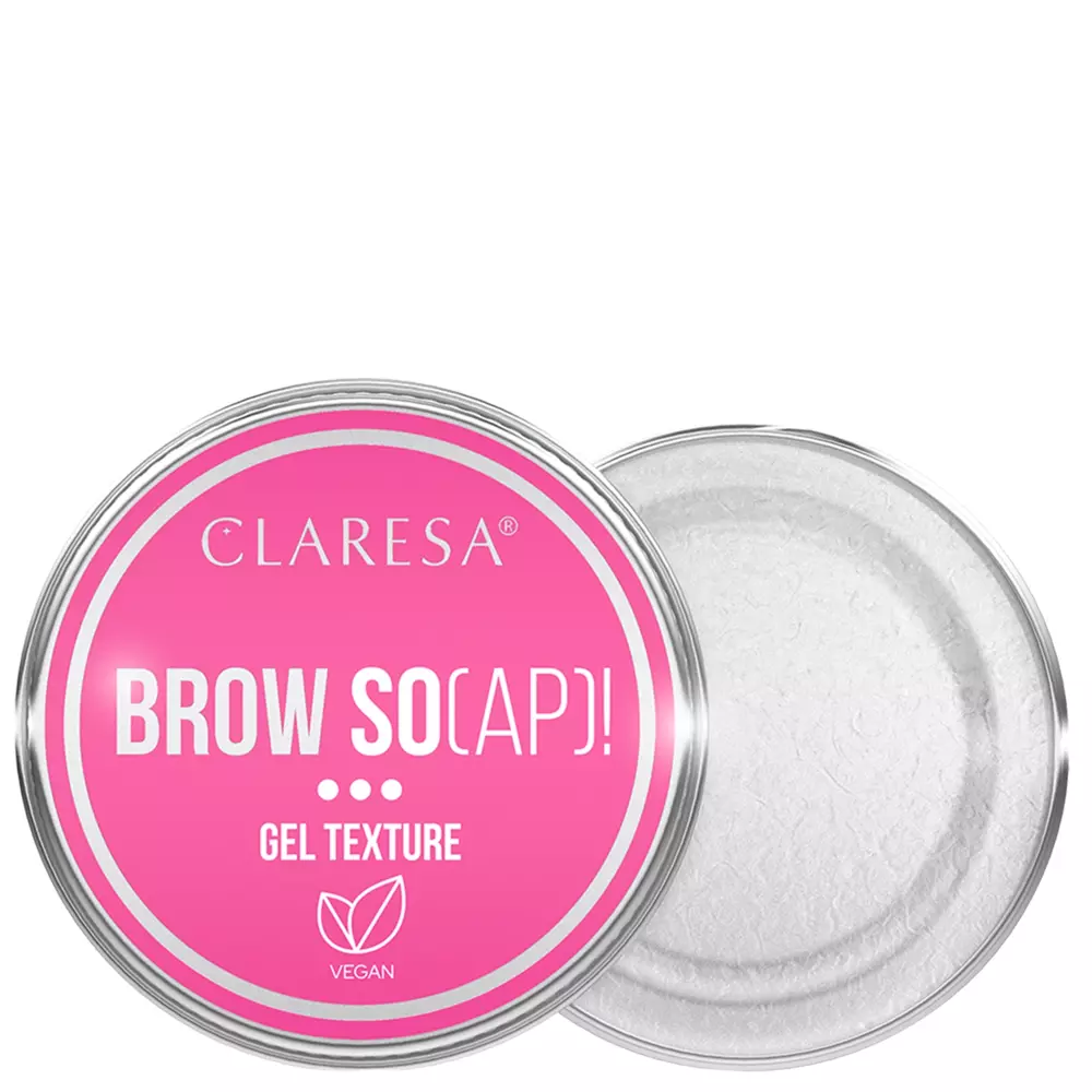 Claresa - Brow SO(AP)! - Mydlo na obočie - 30ml