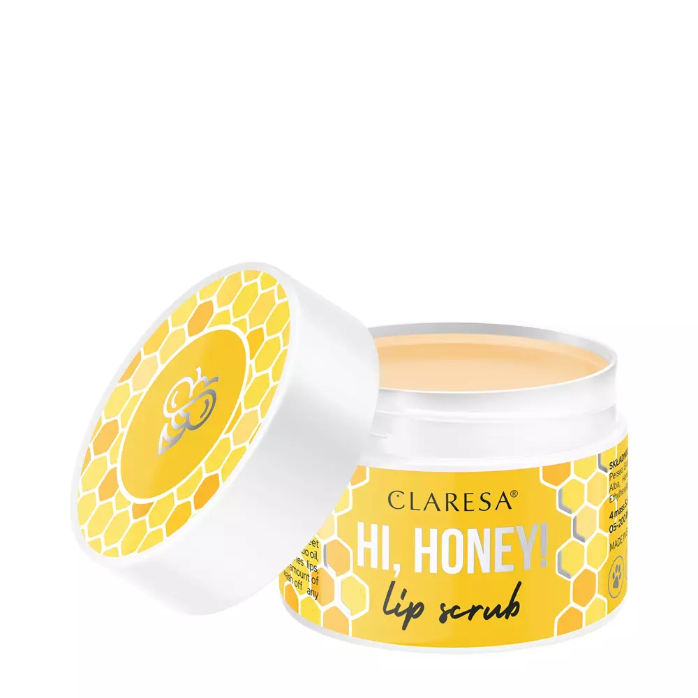 Claresa - Hi, Honey! - Medový peeling na pery - 15 g