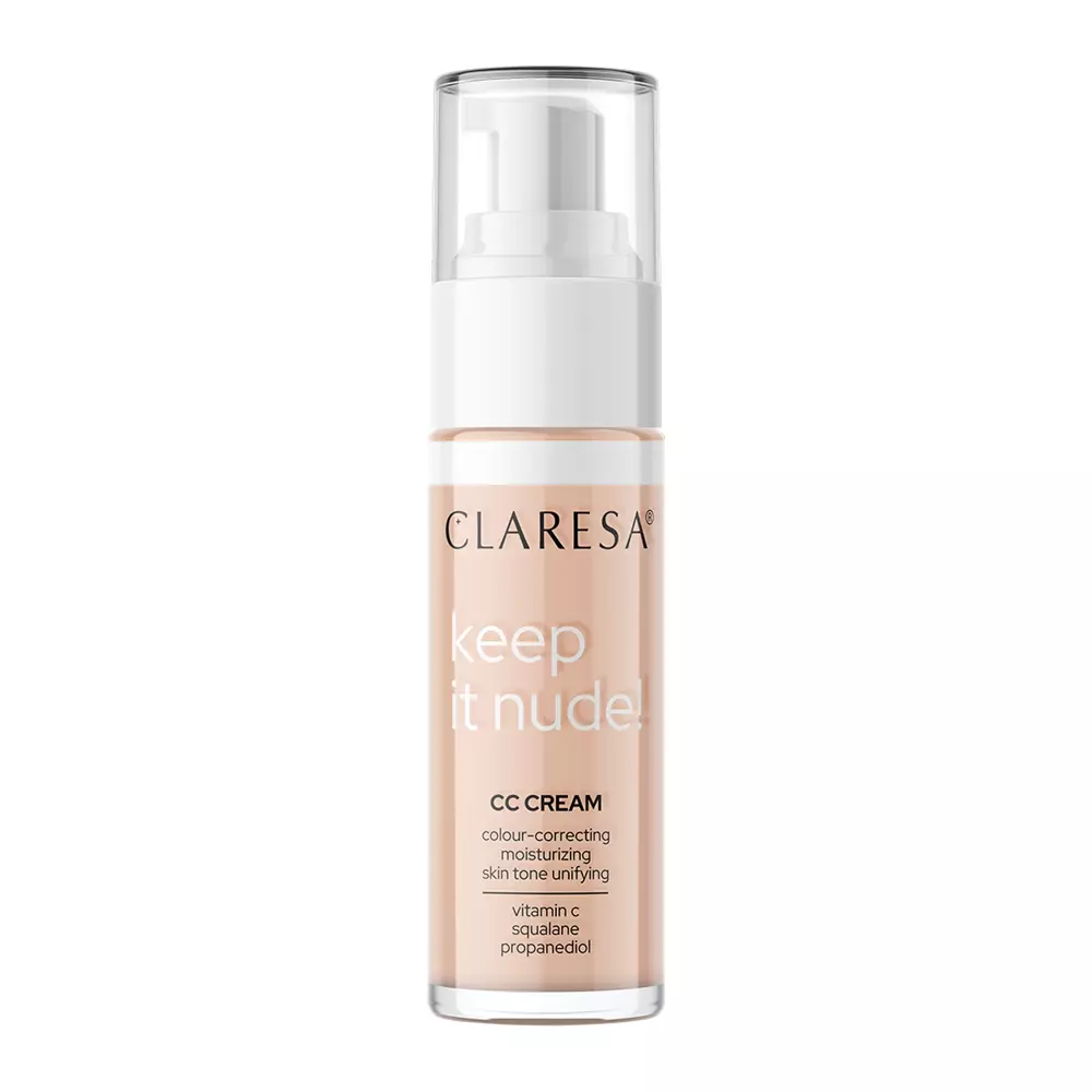 Claresa - Keep It Nude! - Hydratačný make-up zjednocujúci tón pleti - 104 Nude - 30 ml