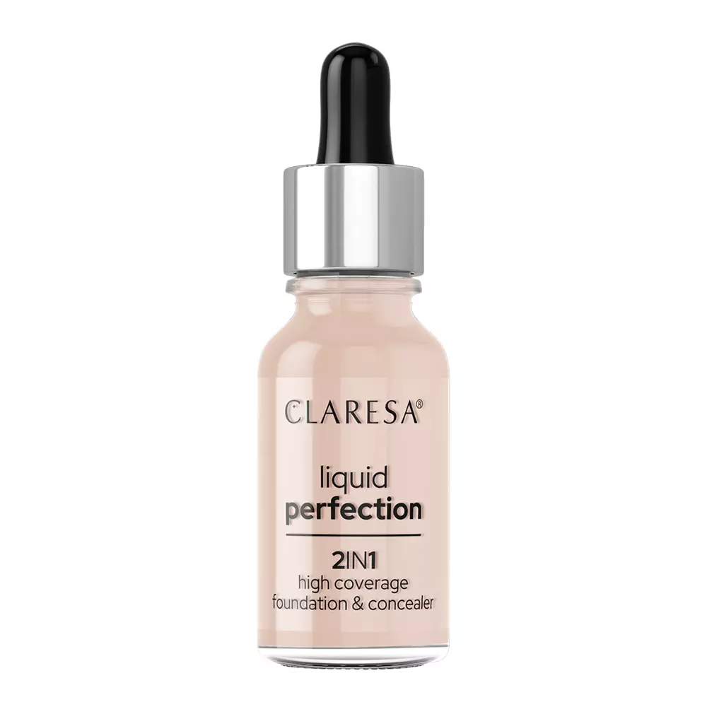 Claresa - Liquid Perfection - Korektor a krycí make-up 2v1 - 103 Cool Medium - 18 g