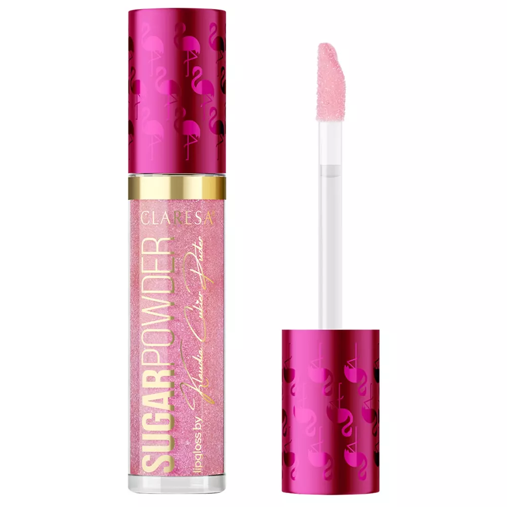 Claresa - SugarPowder Lipgloss by KlaudiaCukierPuder - 01 Flamingo - Lesk na pery - 4,2g