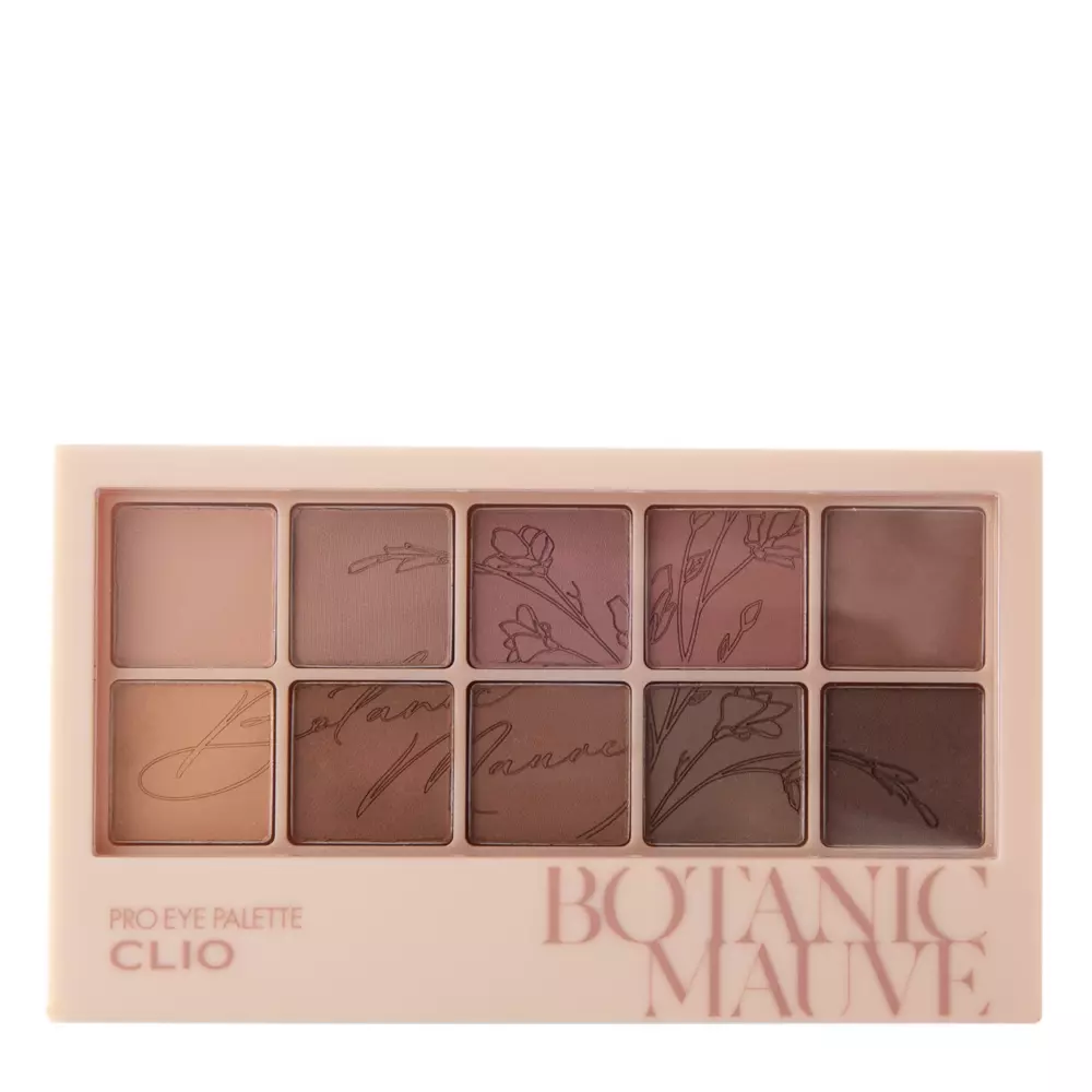 Clio - Pro Eye Palette - 09 Botanic Mauve - Paleta očných tieňov - 7 g