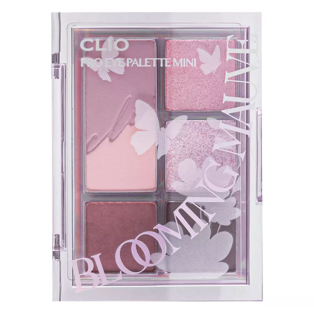 Clio - Pro Eye Palette Mini - 03 Blooming Mauve - Paletka očných tieňov - 7 g