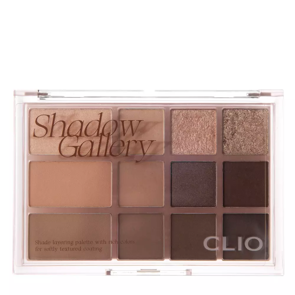 Clio - Shade & Shadow Palette - 01 Shadow Gallery - Paleta očných tieňov - 9,6 g