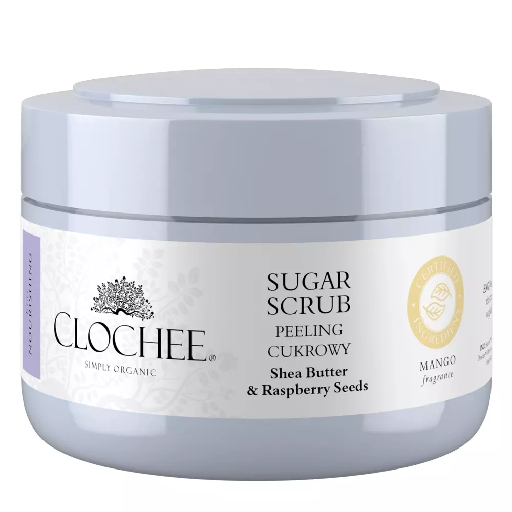 Clochee - Nourishing Sugar Scrub - Vyživujúci cukrový peeling - MANGO - 250ml