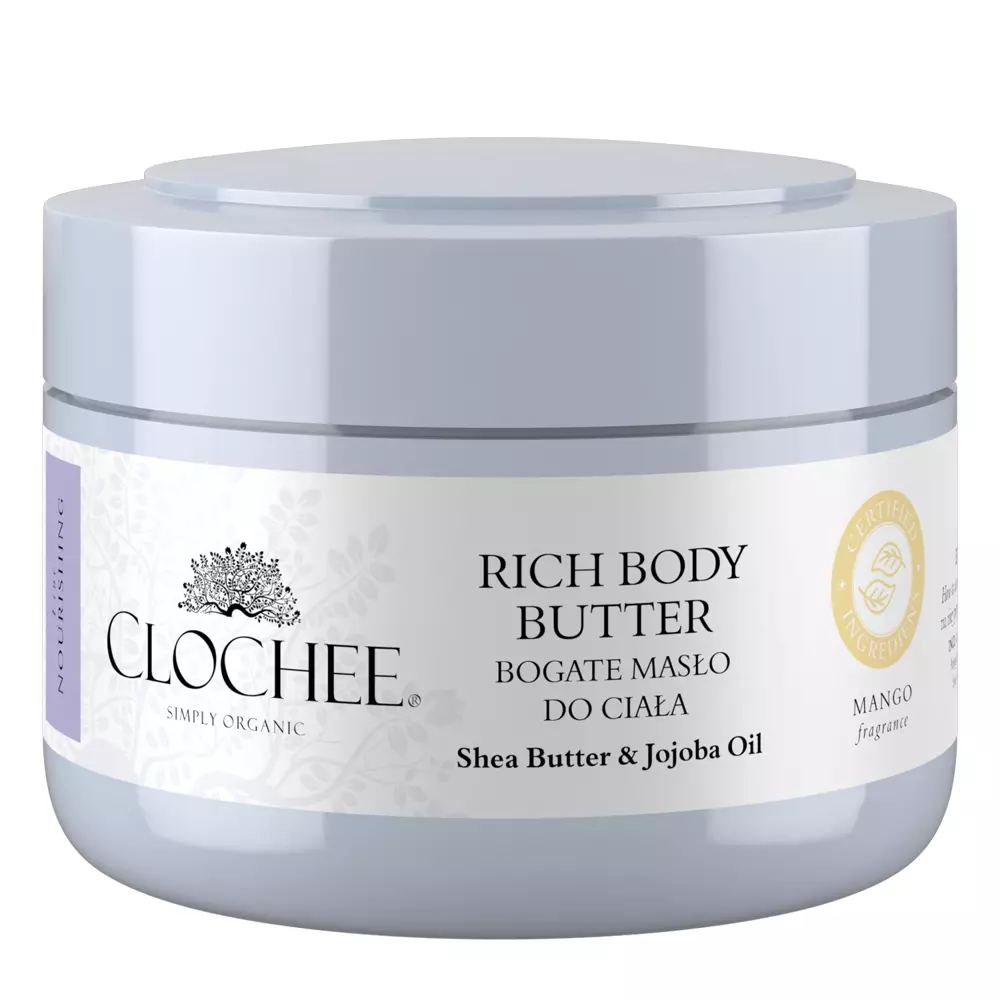 Clochee - Rich Body Butter - Bohaté telové maslo - MANGO - 250ml