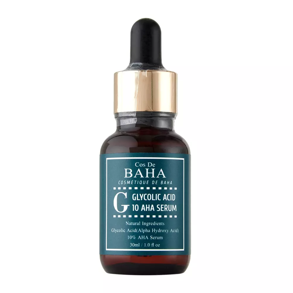 Cos De BAHA - G Glycolic Acid 10 AHA Serum - Exfoliačné pleťové sérum s kyselinou glykolovou - 30 ml