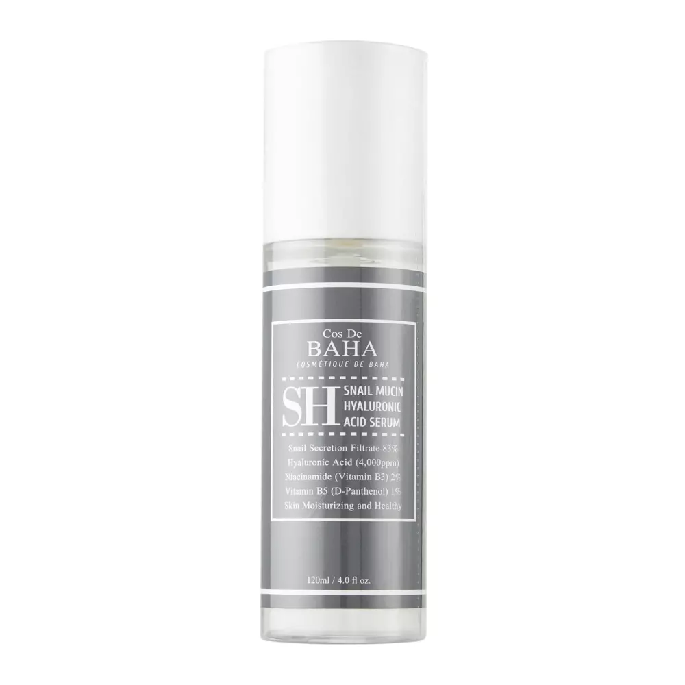 Cos De BAHA - SH Snail Mucin Hyaluronic Acid Serum - Hydratačné sérum so slimačím slizom - 120 ml