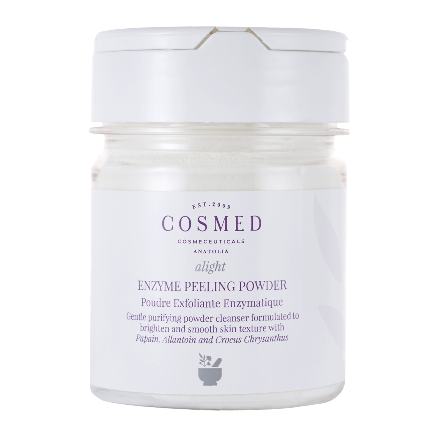 Cosmed - Alight Enzyme Peeling Powder - Enzymatický čistiaci a peelingový prášok na pleť - 75 g