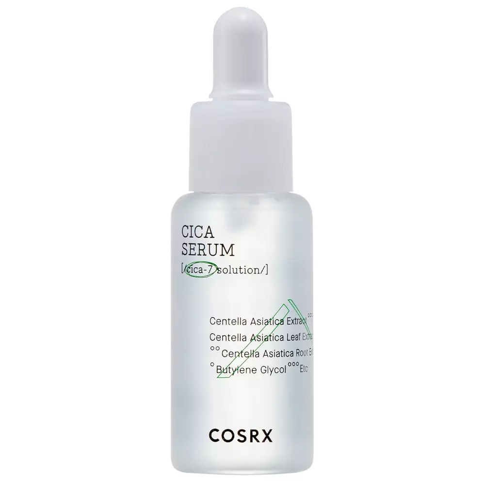 Cosrx - Pure fit Cica Serum - Upokojujúce pleťové sérum pre citlivú pleť - 10ml