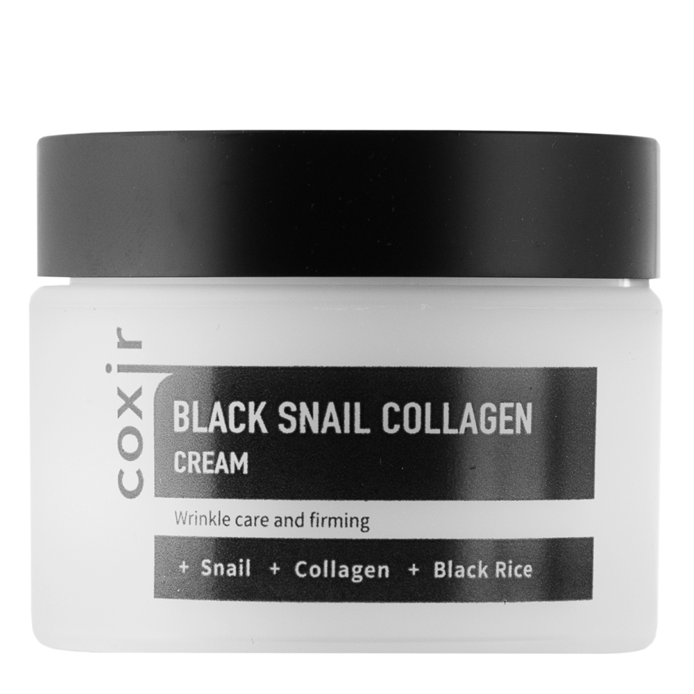 Coxir - Black Snail Collagen Cream - Krém proti vráskam so slimačím slizom - 50 ml