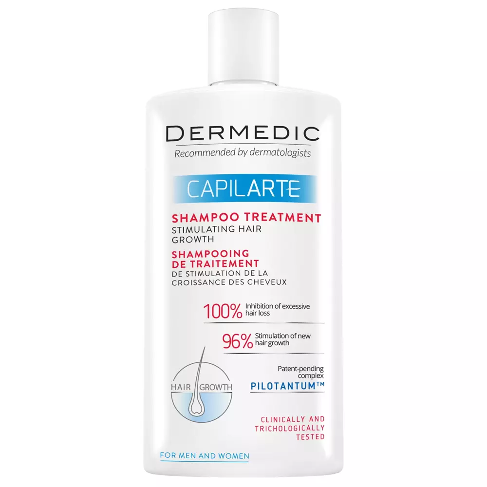 Dermedic - Capilarte - Shampoo Treatment Stimulating Hair Growth - Šampón stimulujúci rast vlasov - 300ml