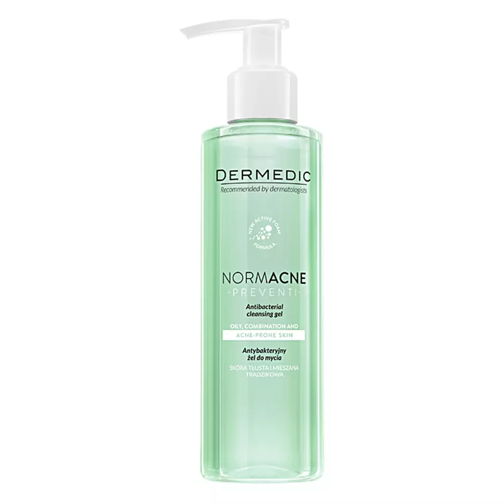 Dermedic - Normacne - Antibakteriálny čistiaci gél na pleť - 200 ml