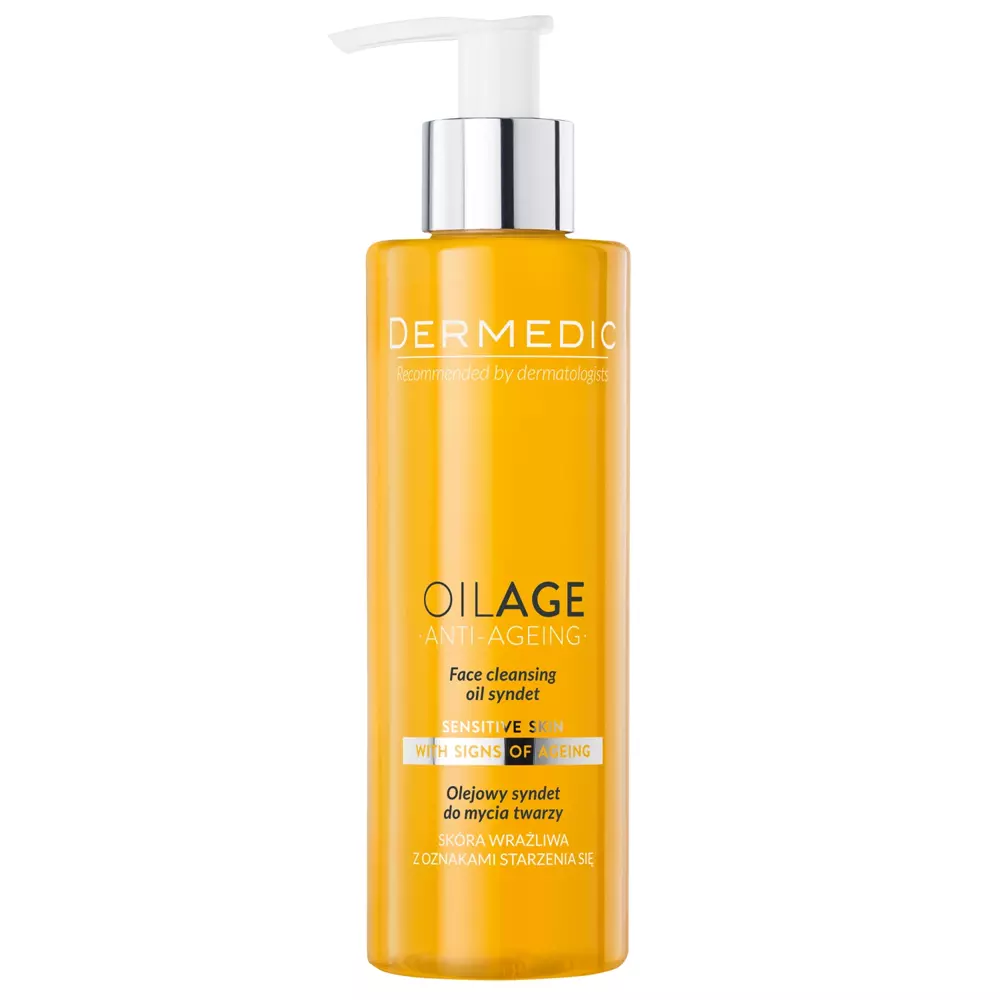 Dermedic - Oilage - Anti-Ageing - Face Cleansing Oil Syndet - Olejový syndet na čistenie pleti - 200ml