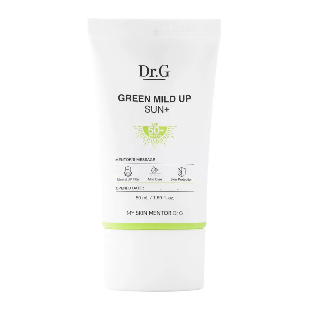 Dr.G - Green Mild Up Sun+ SPF50+/PA++++ - SPF krém s minerálnymi filtrami - 50 ml