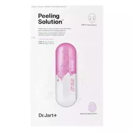 Dr.Jart+ - Dermask Ultra Jet Peeling Solution - Dvojfázová textilná maska ​​- 27 g