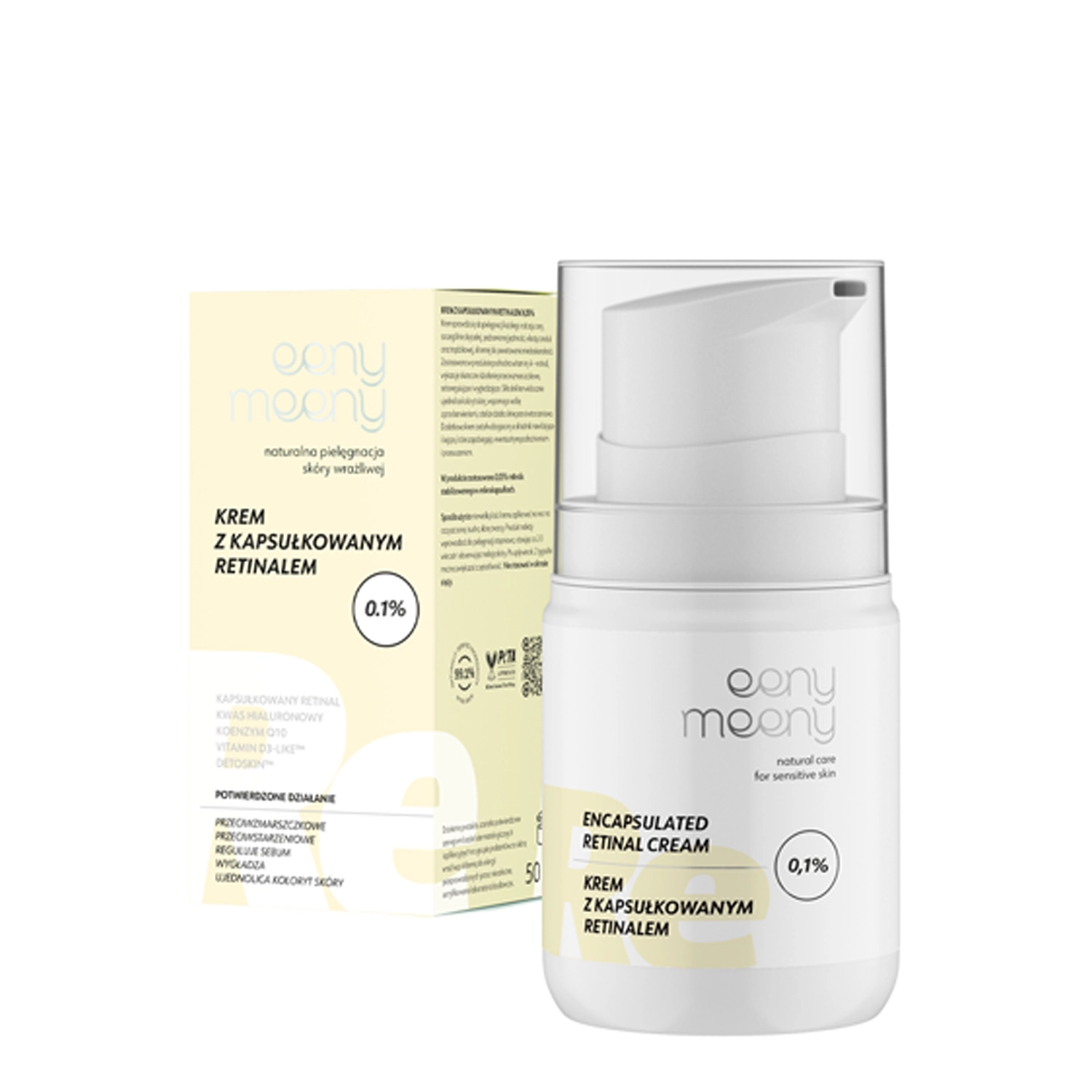 Eeny Meeny - Encapsulated Retinal Cream 0.1% - Krém so zapuzdreným 0,1 % retinalom - 50 ml