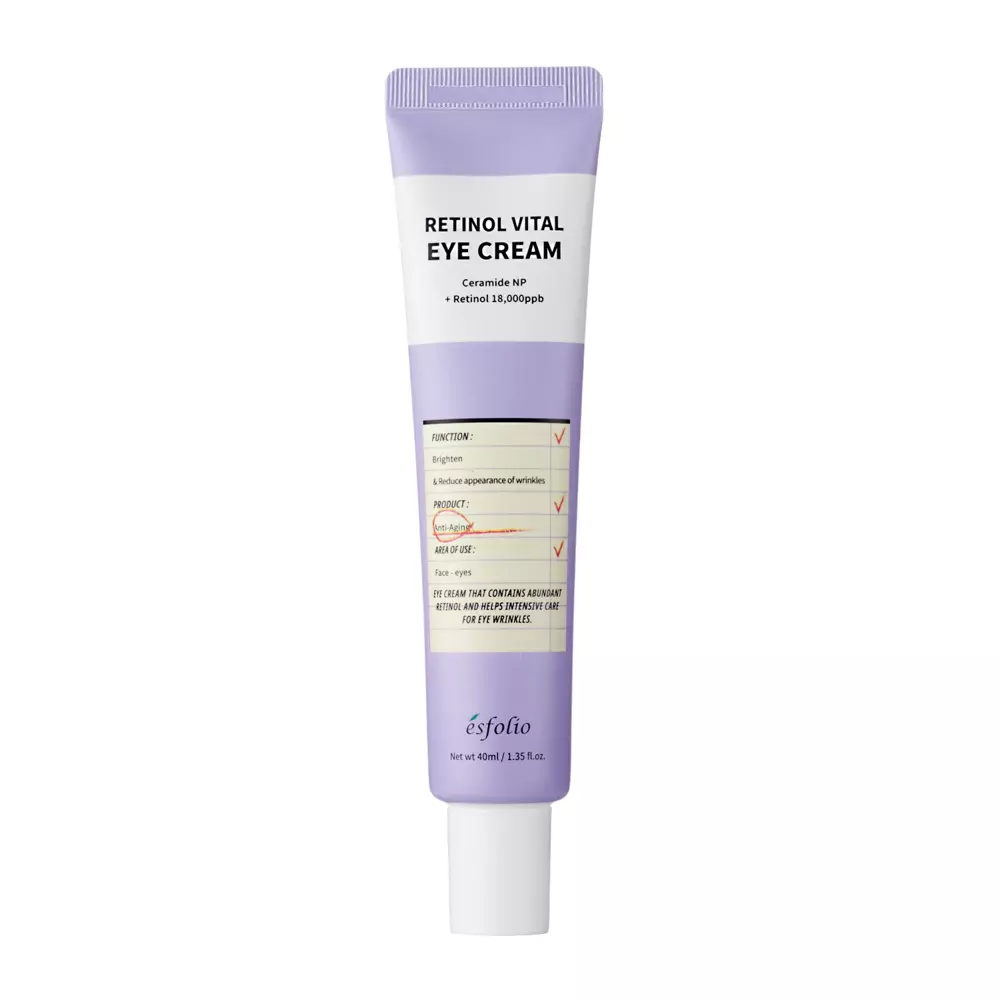 Esfolio - Retinol Vital Eye Cream - Očný krém s retinolom - 40 ml