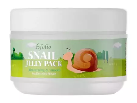 Esfolio - Snail Jelly Pack - Nočná gélová maska s filtrátom slimačieho slizu - 100 g