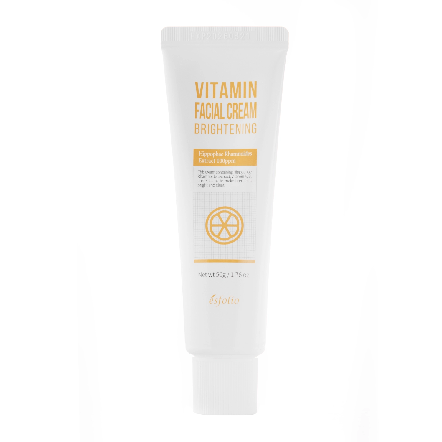 Esfolio - Vitamin Facial Cream Brightening - Rozjasňujúci krém na tvár s vitamínoom C - 50ml