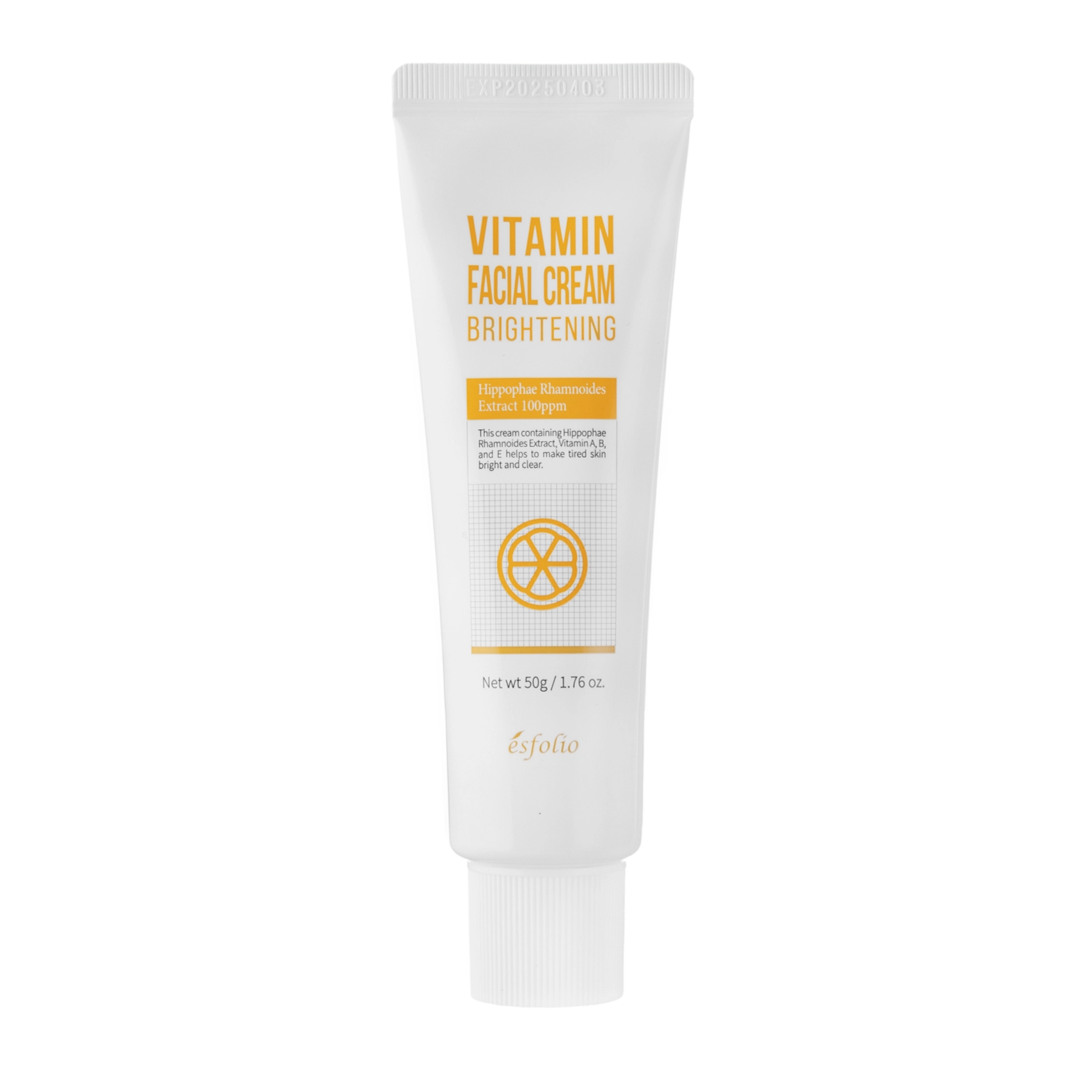 Esfolio - Vitamin Facial Cream Brightening - Rozjasňujúci pleťový krém s vitamínom C - 50 ml