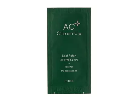 Etude House - AC Clean Up Spot Patch - Hojivé náplasti na nedokonalosti a akné - 12ks