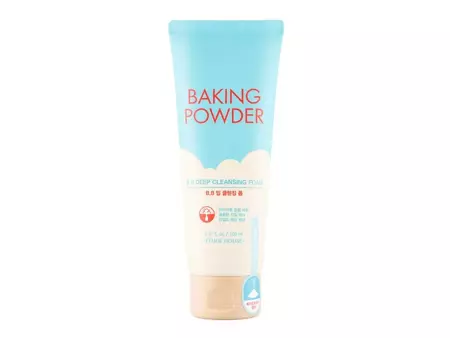 Etude House - Baking Powder B.B Deep Cleansing Foam - Krémová čistiaca pena na tvár - 160 ml