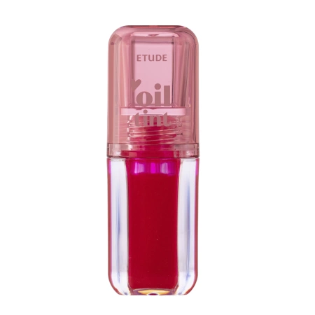 Etude House - Dear Darling Oil Tint - 03 Neon Pink - Farebný olej na pery - 4,2 g