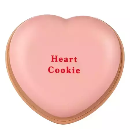 Etude House - Heart Cookie Blusher #PK001 Pink Salt - Jemná lícenka - 3,3g