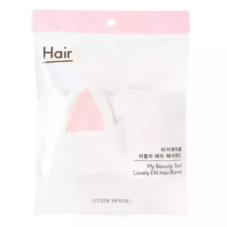 Etude House - My Beauty Tool - Lovely Etti Hairband - Čelenka na vlasy s mačacími uškami - 1ks