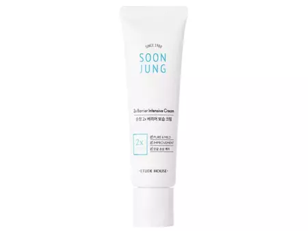Etude House - Soon Jung 2x Barrier Intensive Cream - Hydratačný a vyživujúci pleťový krém - 60ml