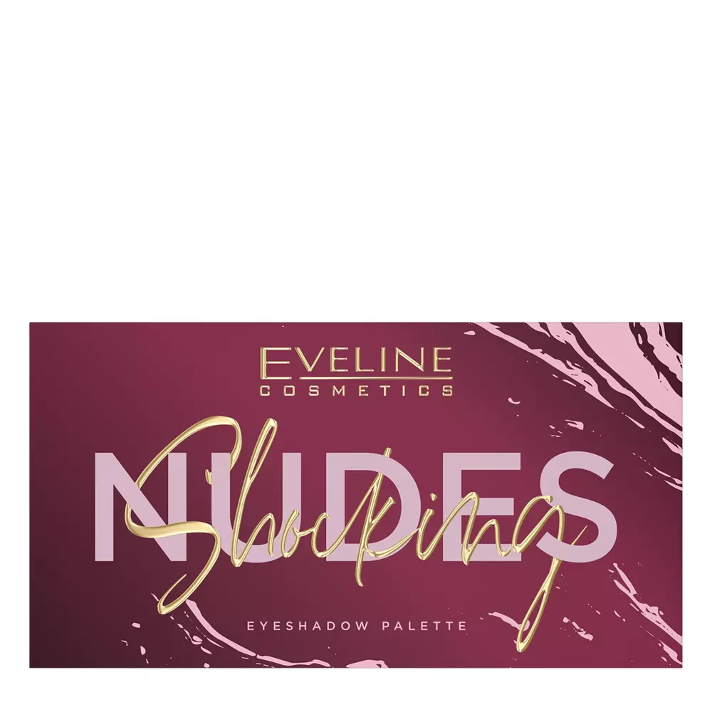 Eveline Cosmetics - Eyeshadow Palette - Shocking Nudes - Paleta 12 očných tieňov - 9,6g