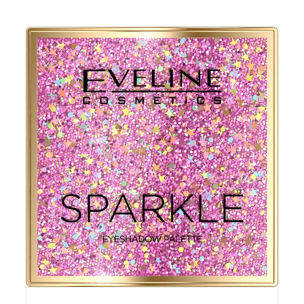 Eveline Cosmetics - Eyeshadow Palette - Sparkle - Paleta 9 očných tieňov - 19,8g