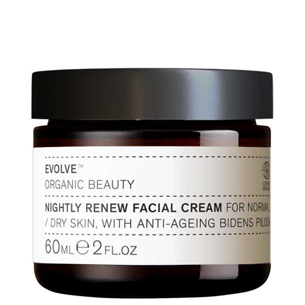 Evolve Organic Beauty - Nightly Renew Facial Cream - Nočný obnovujúci krém na tvár - 60 ml