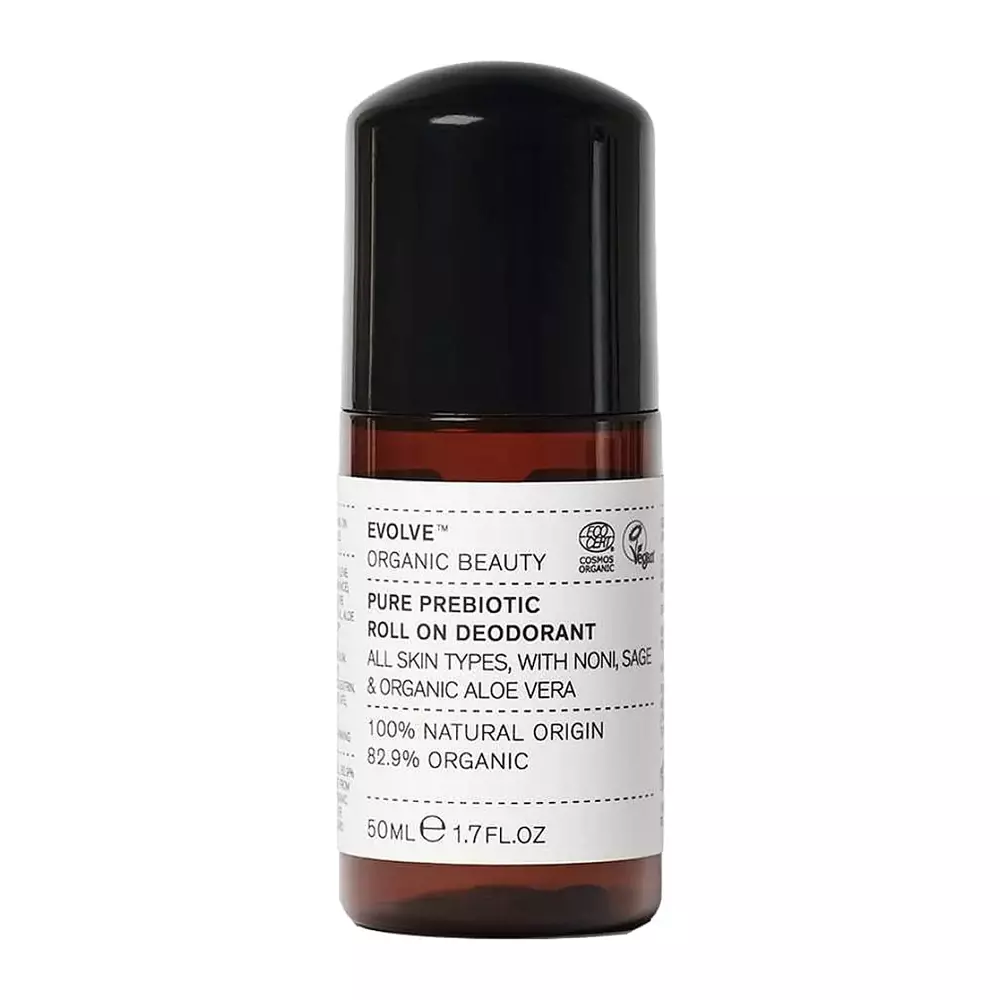 Evolve Organic Beauty - Pure Prebiotic Roll on Deodorant - Prírodný deodorant s prebiotikami - 50 ml