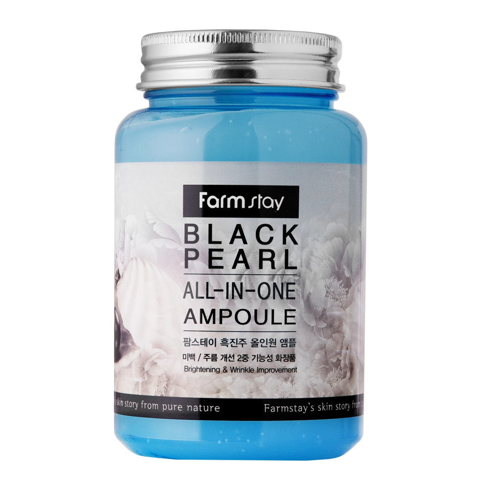 Farmstay - Black Pearl All-In-One Ampoule - Revitalizačné pleťové sérum s extraktom z čiernej perly - 250 ml